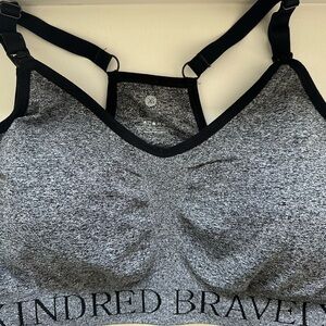 Kindred Bravely Sublime Nursing Sports Bra - Heather Gray